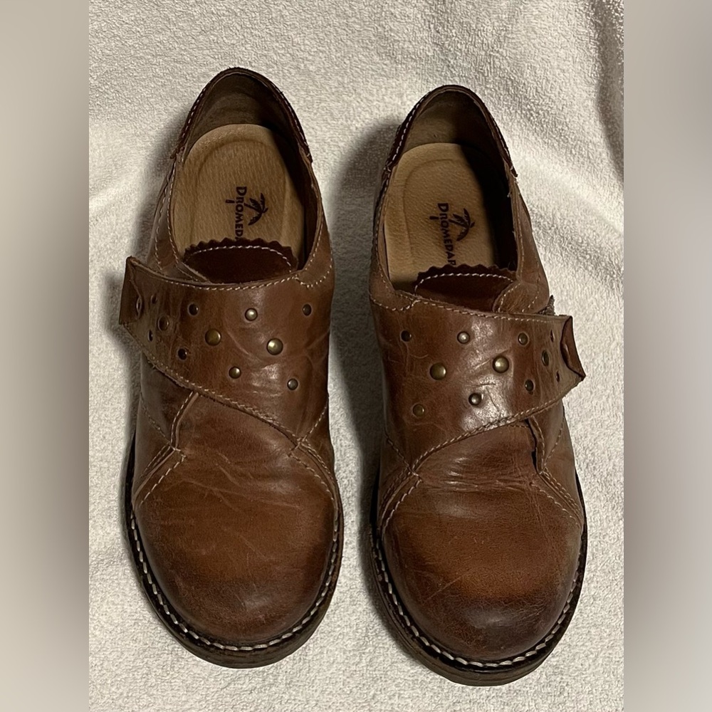 Dromedaris Velcro-style closure Leather Shoes Women’s Size EU38 (US 7.5)